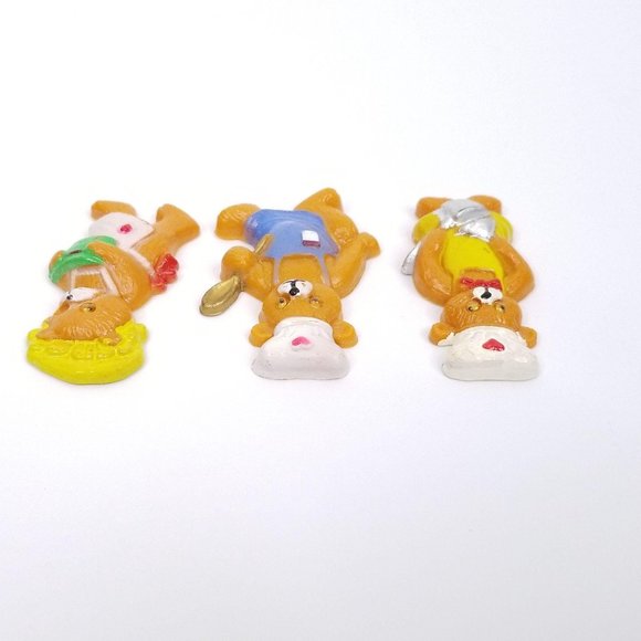 Vintage Kitchen Refrigerator Magnets Bears Chefs - Picture 5 of 9